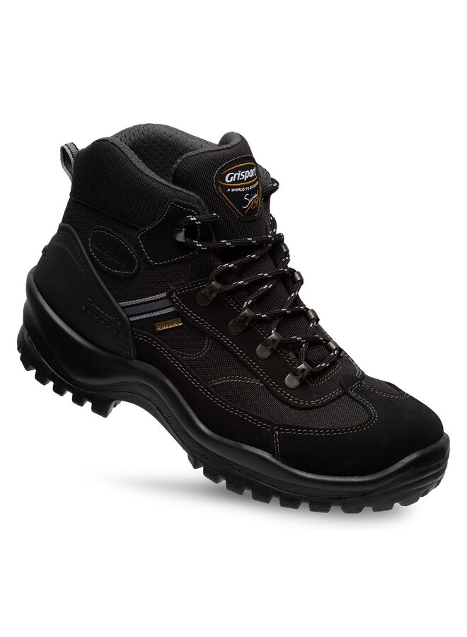 Grisport Torino Mid zwart wandelschoenen uni (s)