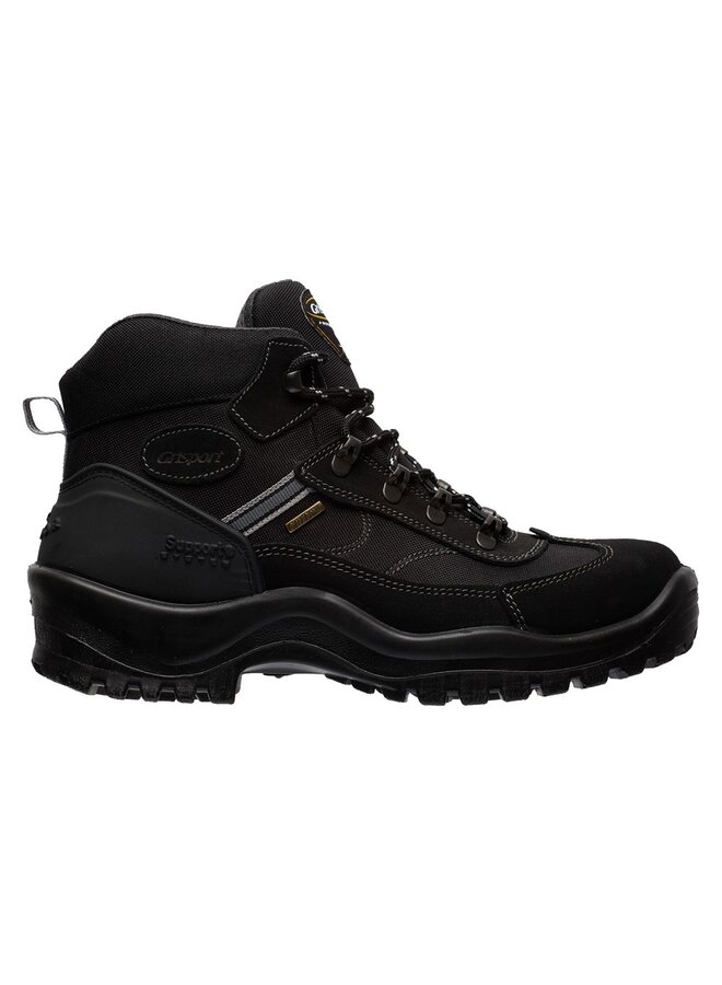 Grisport Torino Mid zwart wandelschoenen uni (s)