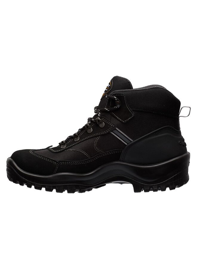 Grisport Torino Mid zwart wandelschoenen uni (s)