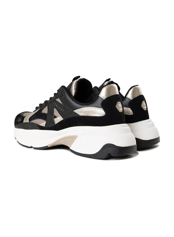 Cruyff June zwart goud sneakers dames