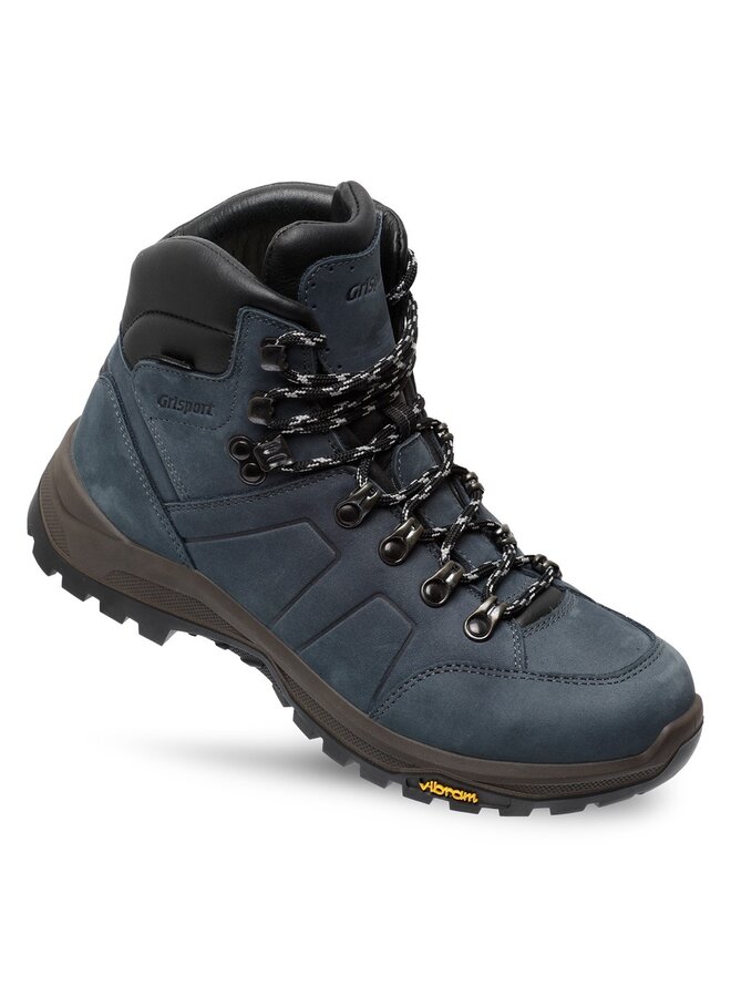 Grisport Utah Mid blauw wandelschoenen uni