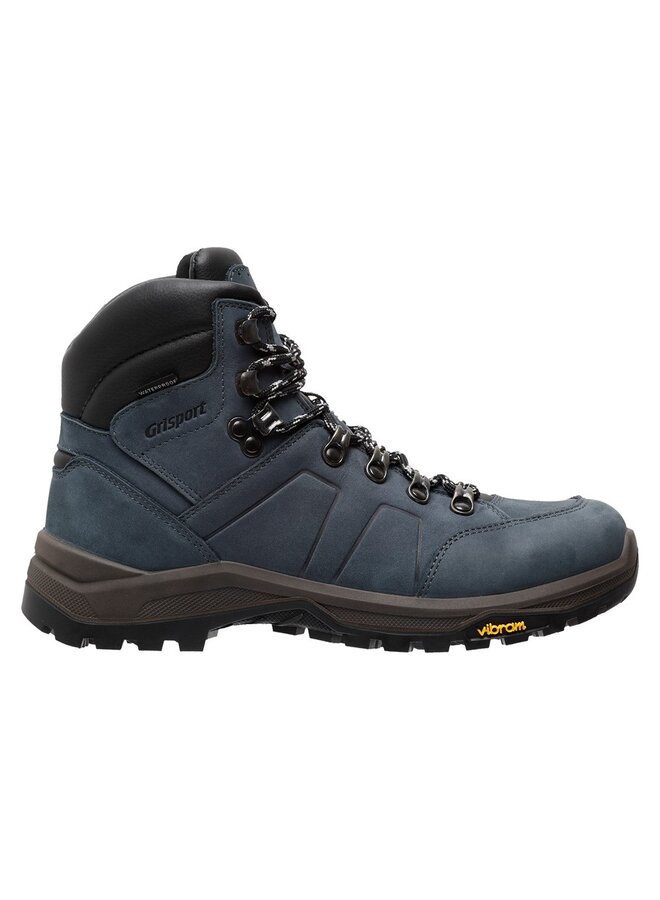 Grisport Utah Mid blauw wandelschoenen uni