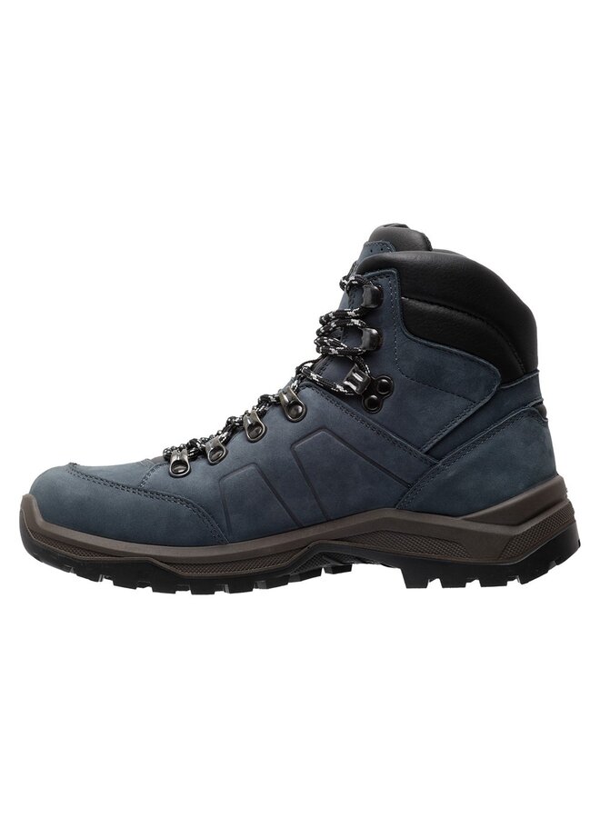 Grisport Utah Mid blauw wandelschoenen uni