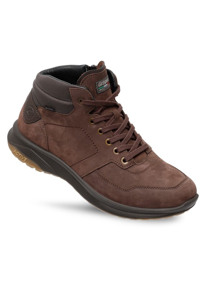 Active 44113-04 bruin wandelschoenen heren (a)