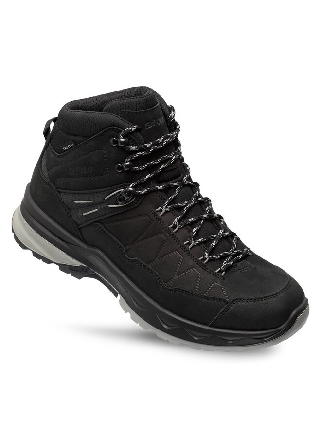 Grisport Tampa Mid zwart wandelschoenen uni