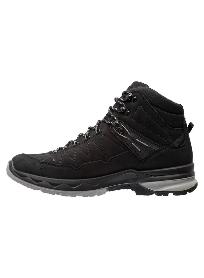 Grisport Tampa Mid zwart wandelschoenen uni