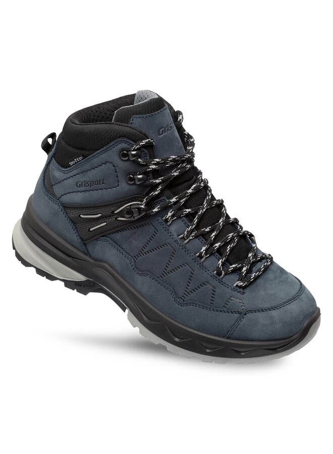 Grisport Tampa Mid blauw wandelschoenen uni