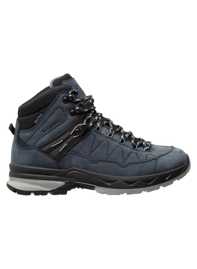 Grisport Tampa Mid blauw wandelschoenen uni