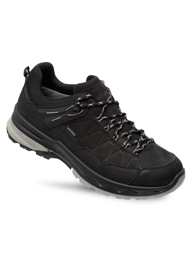 Grisport Tampa Low zwart wandelschoenen uni