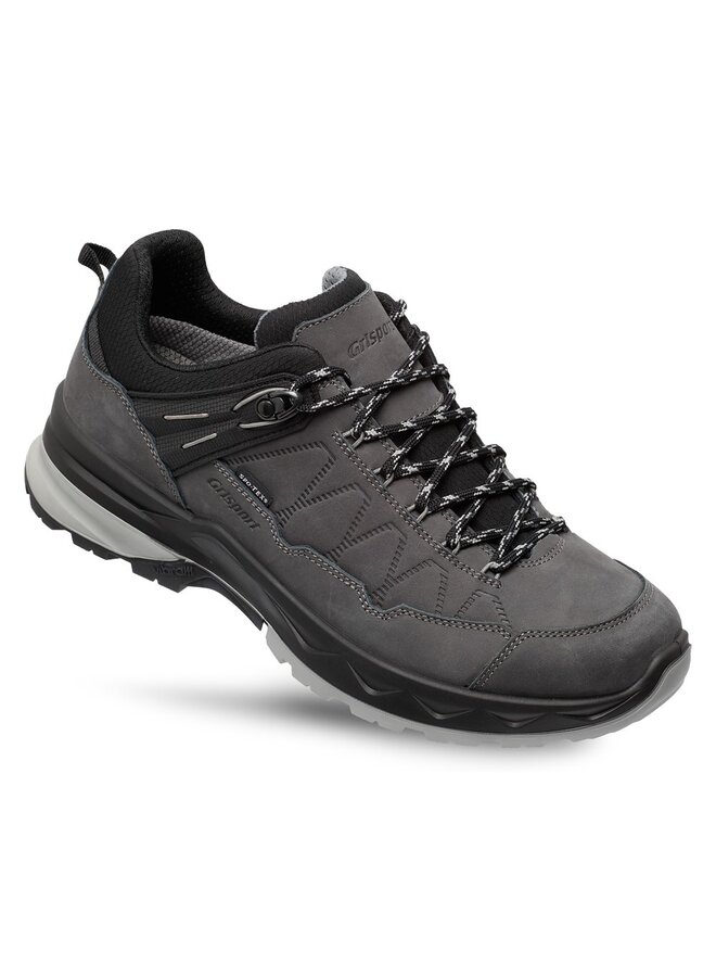 Grisport Tampa Low grijs wandelschoenen uni