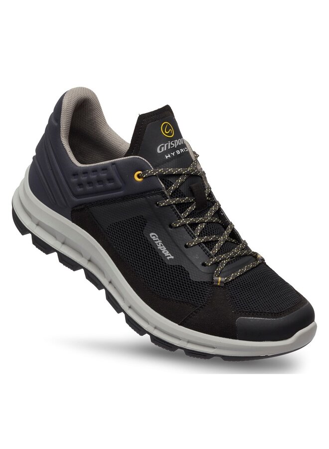 Delta low zwart wandelschoenen heren