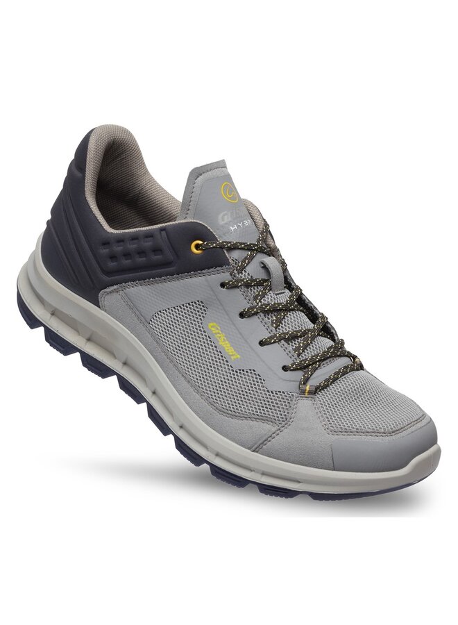 Grisport Delta low grijs wandelschoenen heren