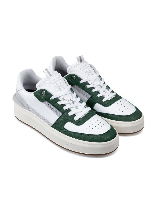 Cruyff Endorsed Tennis wit groen sneakers heren