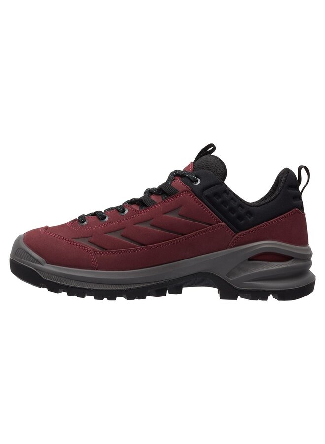 Grisport Terrain low bordeaux wandelschoenen uni (a)