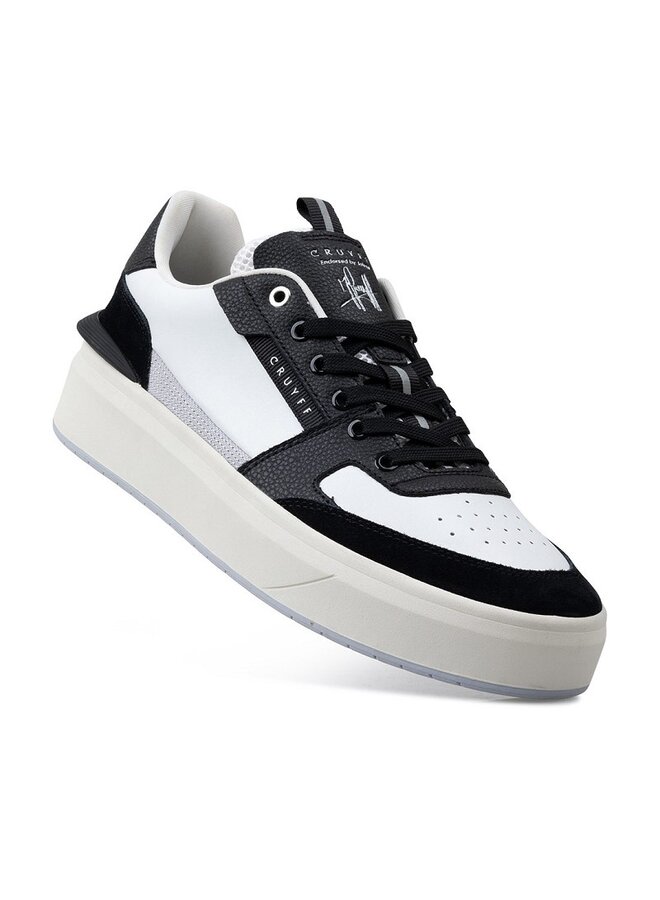 Endorsed Tennis wit zwart sneakers heren (s)