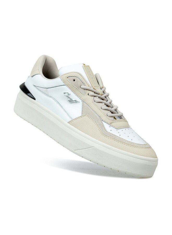 Cruyff Mosaic wit beige sneakers heren