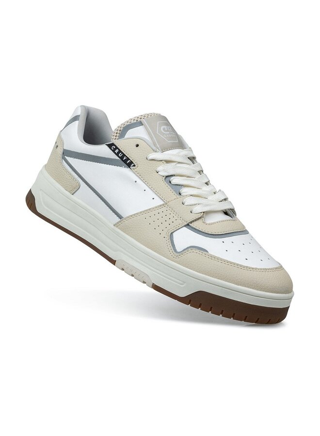 Collegam wit beige sneakers heren (s)