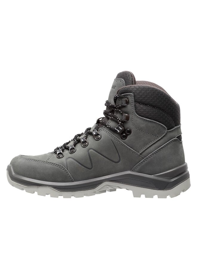 Grisport Boston Mid grijs wandelschoenen dames