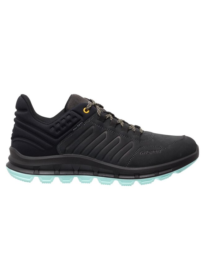 Grisport Street low zwart mint wandelschoenen dames