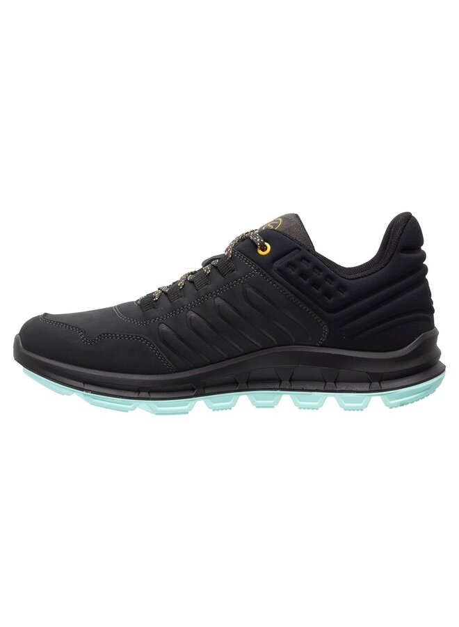 Grisport Street low zwart mint wandelschoenen dames