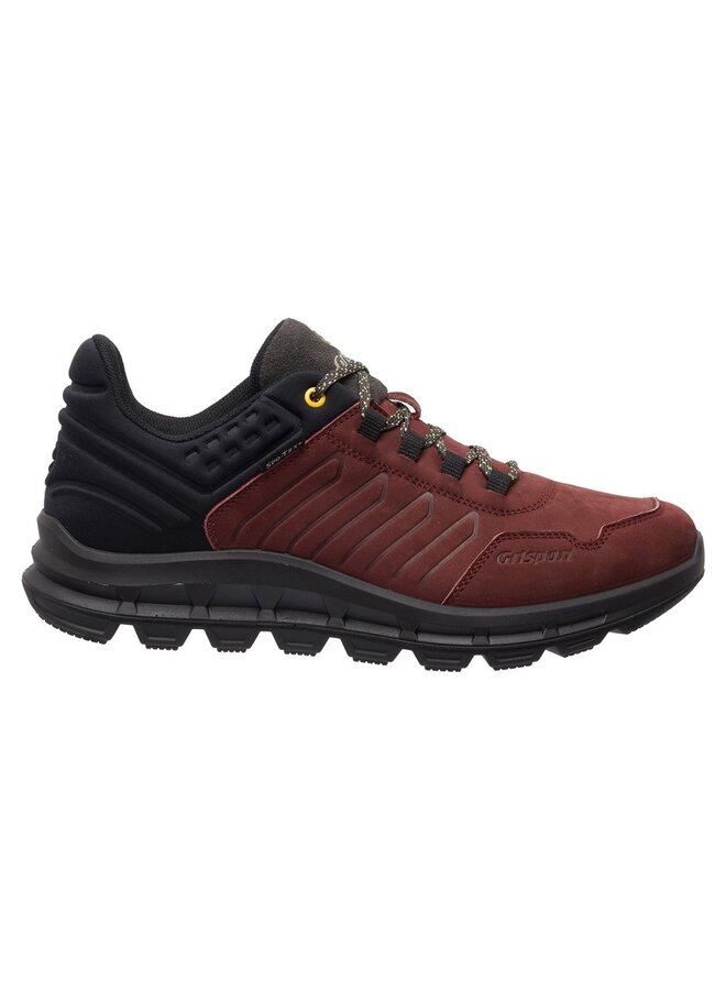 Grisport Street low rood wandelschoenen dames