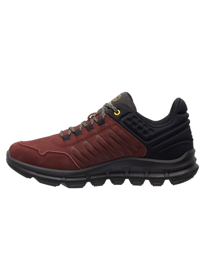 Grisport Street low rood wandelschoenen dames