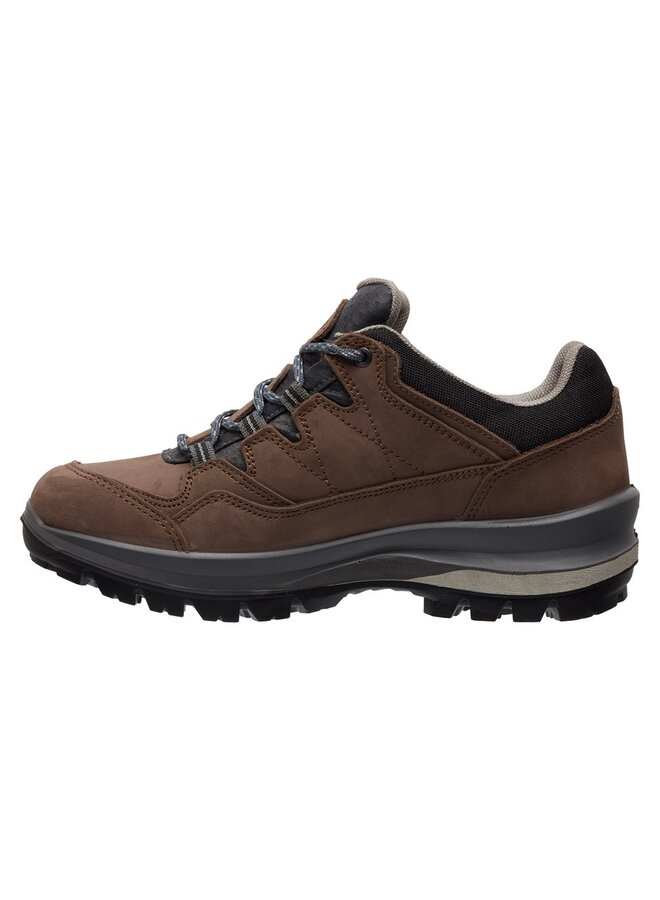 Grisport Bari Low bruin wandelschoenen dames