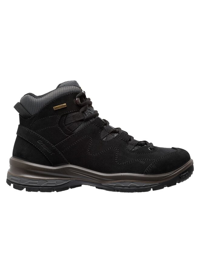 Grisport Gerlos Mid zwart wandelschoenen dames