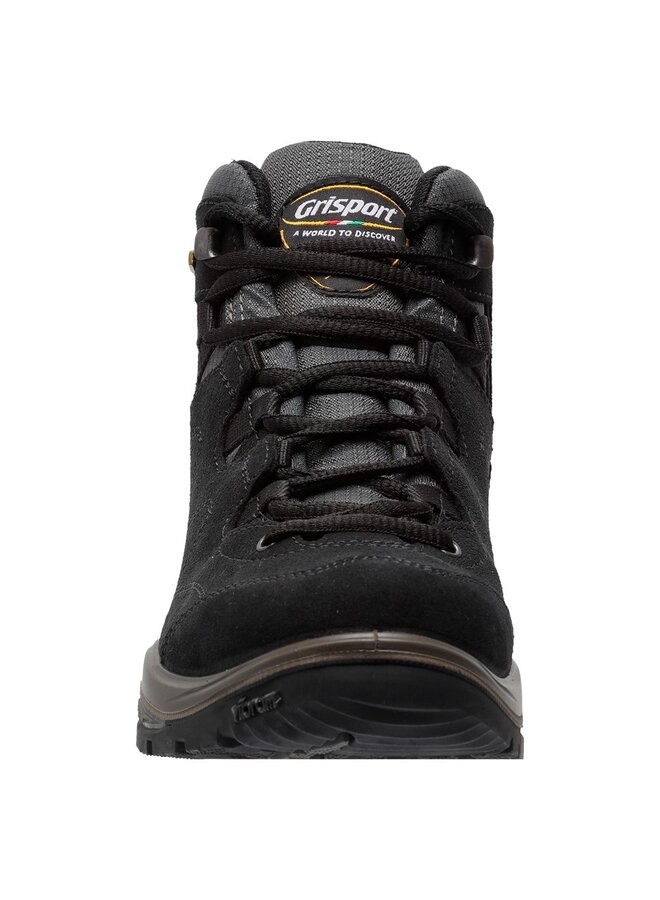 Grisport Gerlos Mid zwart wandelschoenen dames