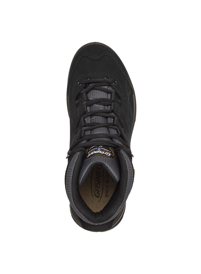 Grisport Gerlos Mid zwart wandelschoenen dames