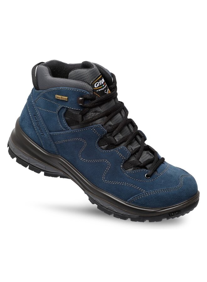 Grisport Gerlos Mid blauw wandelschoenen dames