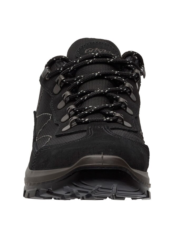 Grisport Verona low zwart wandelschoenen uni