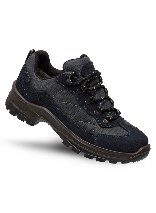 Grisport Verona low blauw wandelschoenen uni