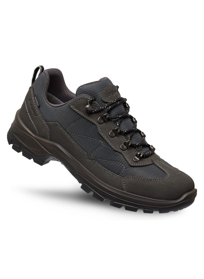 Verona low grijs wandelschoenen uni