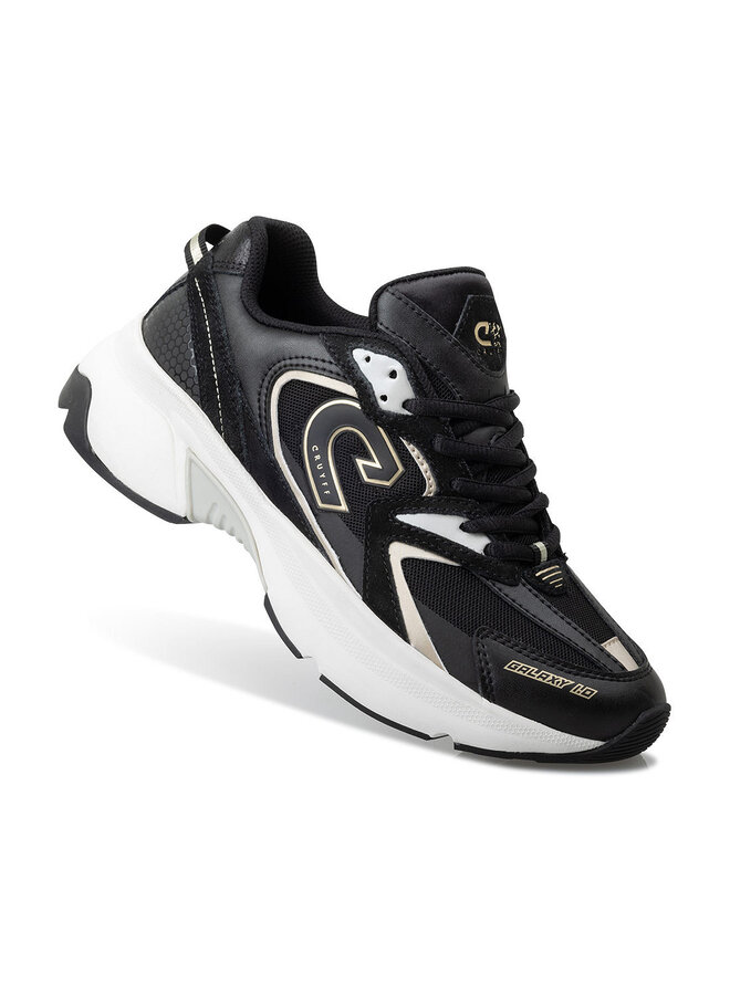 Cruyff Galaxy Runner zwart goud sneakers dames