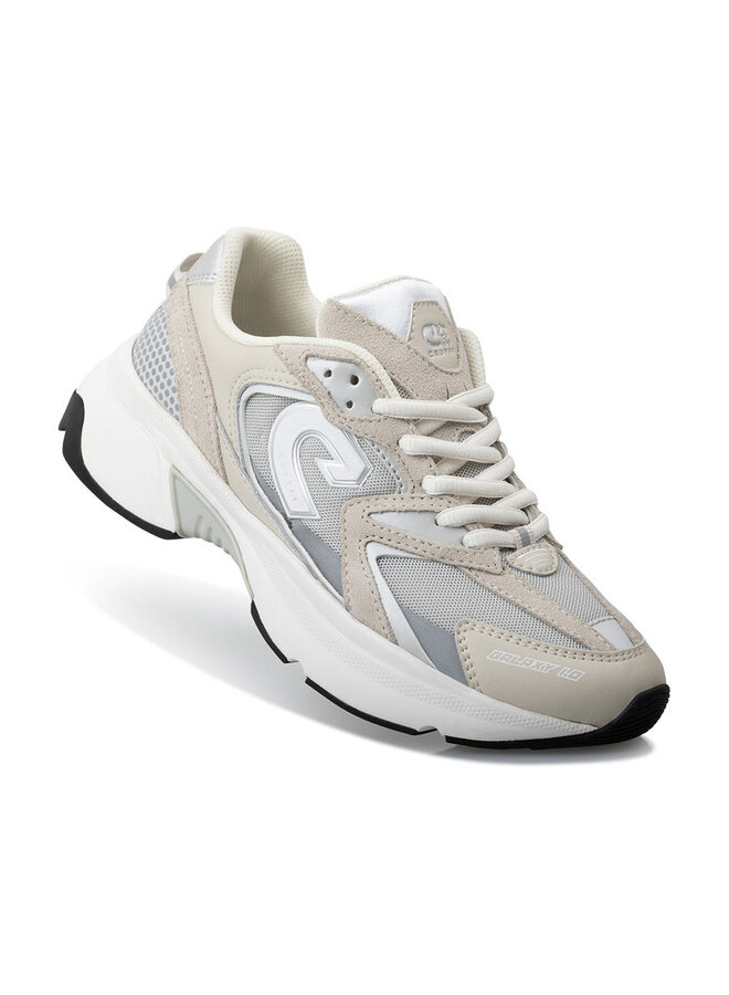 Cruyff Galaxy Runner beige zilver sneakers dames