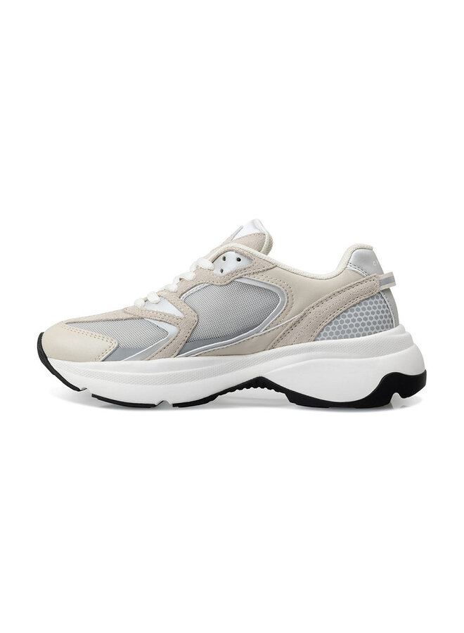 Cruyff Galaxy Runner beige zilver sneakers dames
