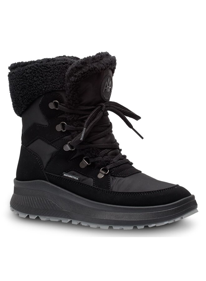 AN 8722 zwart snowboots dames