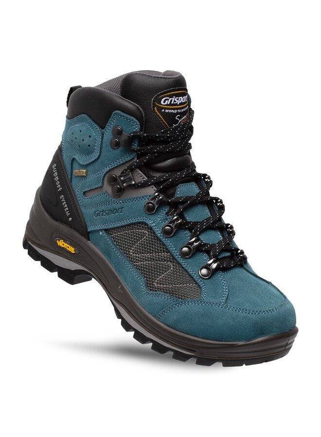 Everest Mid blauw wandelschoenen uni