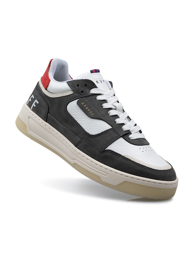 Nemes Mid wit zwart sneakers heren