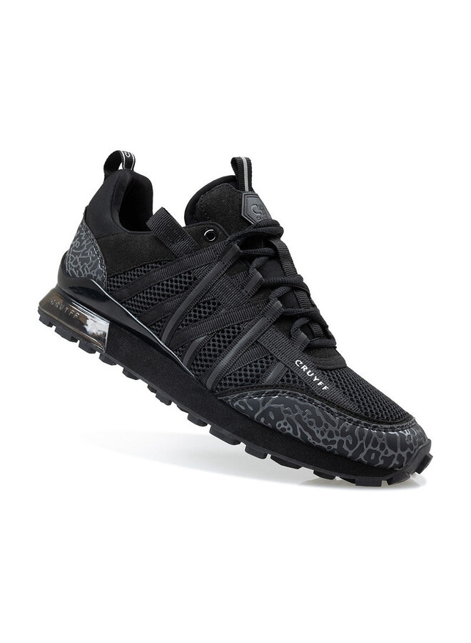 Fearia zwart grijs sneakers heren (s)