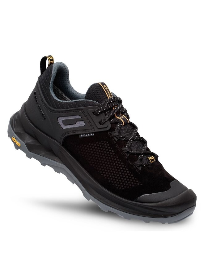 Discovery low zwart wandelschoenen uni (a)