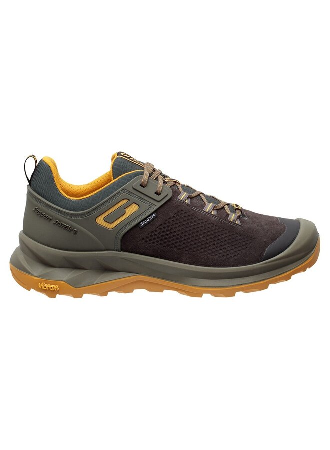 Grisport Discovery low bruin geel wandelschoenen uni