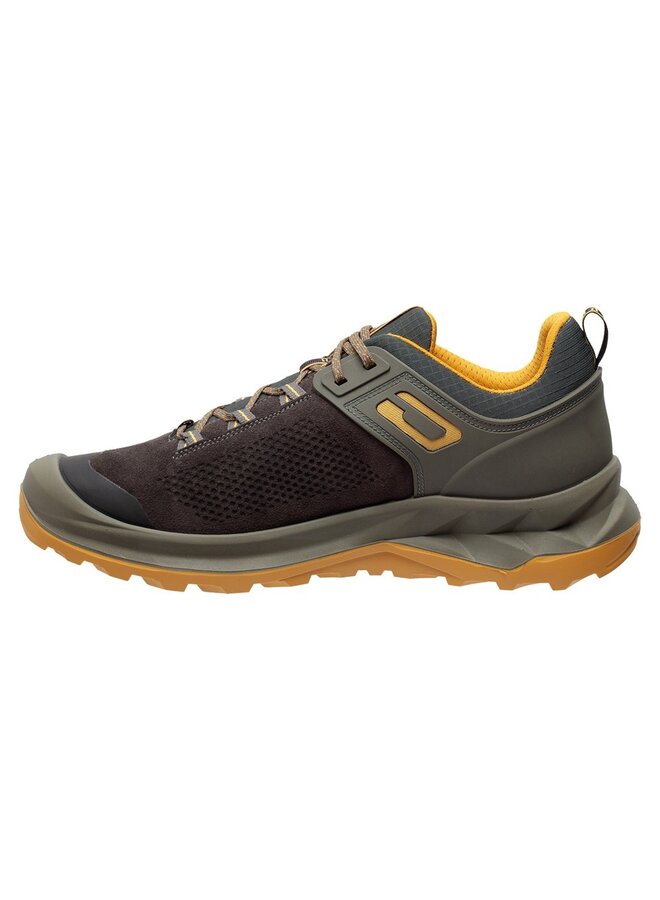 Grisport Discovery low bruin geel wandelschoenen uni