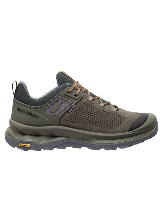 Grisport Discovery low groen wandelschoenen uni