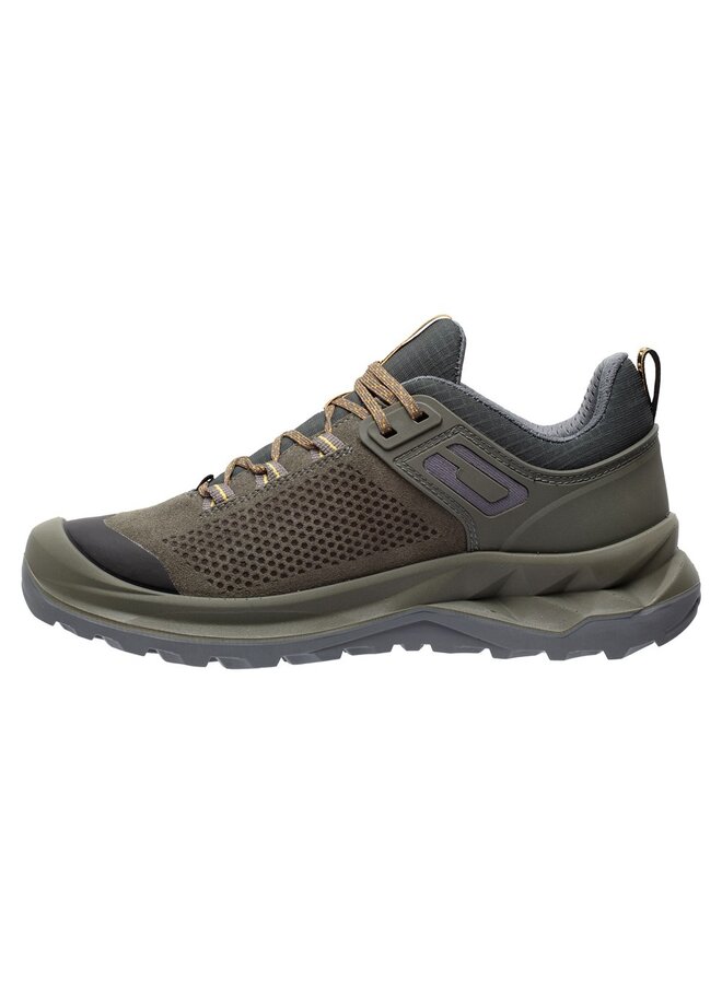 Grisport Discovery low groen wandelschoenen uni