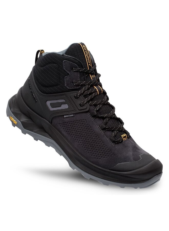 Discovery Mid blauw wandelschoenen uni (a)