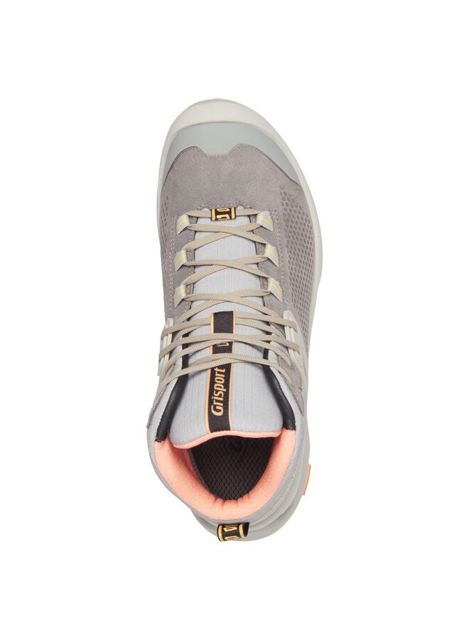 Grisport Discovery Mid grijs roze wandelschoenen uni