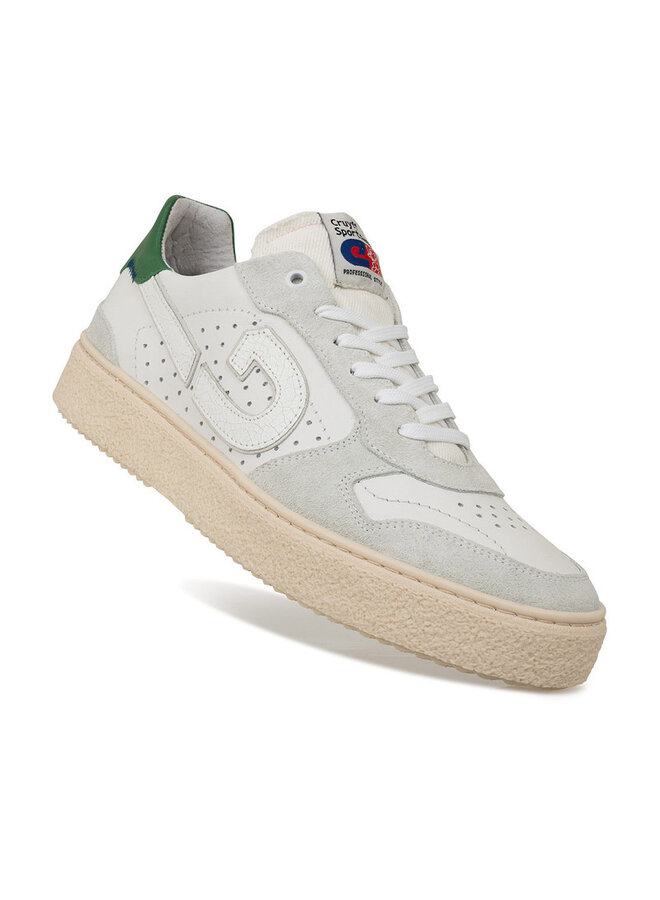 Slice wit groen sneakers heren (s)
