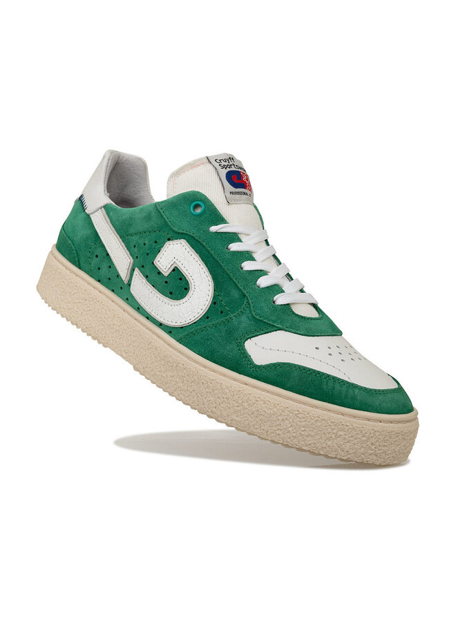 Slice groen wit sneakers heren (s)